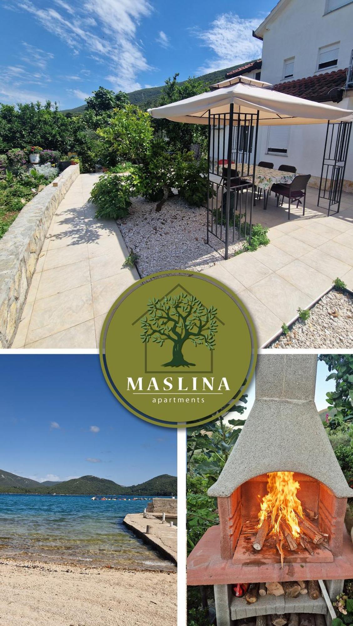 Apartments Maslina Стон Экстерьер фото